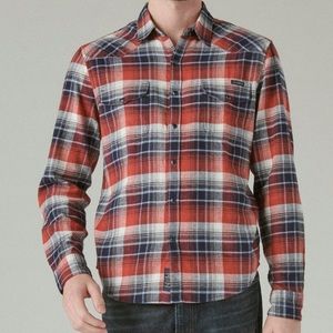 NWT Lucky Brand Men’s Button Down Flannel